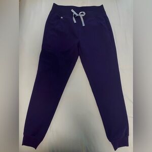 Figs Scrub Pants Zamora Joggers Purple Jam